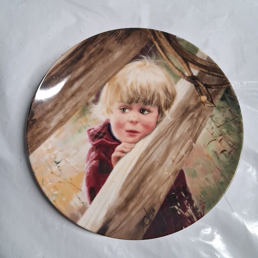 DONALD ZOLAN'S "RODEO GIRL" 1990 NEW COLLECTOR PLATE # 5246B
